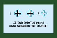 1/35 Soviet T-20 Armored Tractor Komsomolets 1940