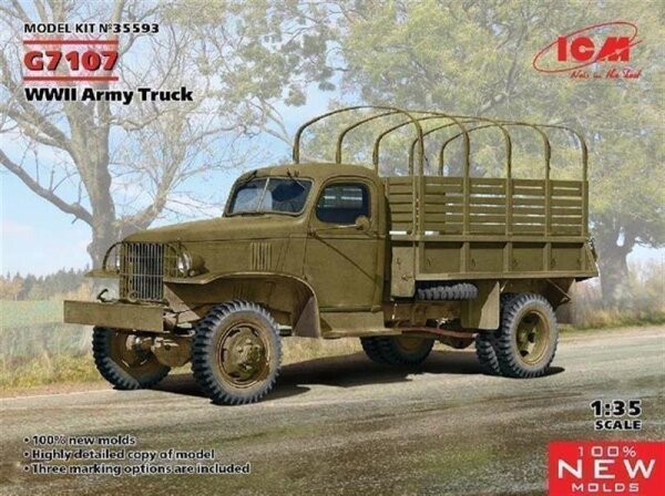 Chevrolet G7107, 4x4 WWII Army Truck