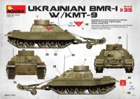 Ukrainian BMR-1 with KMT-9