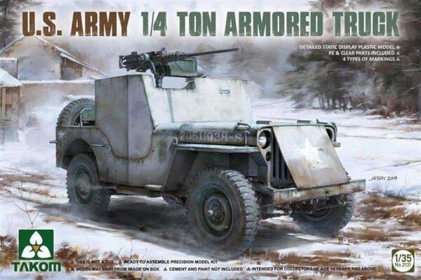 U.S. Army 1/4ton Armoured Truck