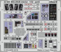 MiG-29UB Fulcrum Interior (Trumpeter)