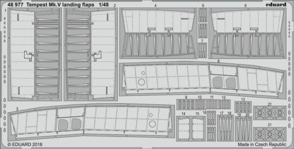 Hawker Tempest Mk.V Landing Flaps