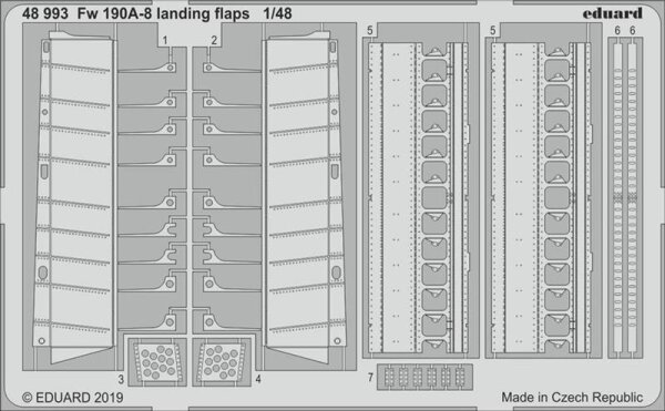 Focke-Wulf Fw-190A-8 Landing Flaps