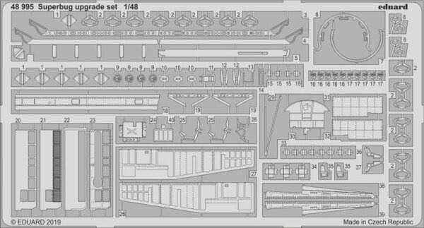 F/A-18E Super Hornet Superbug" upgrade set"