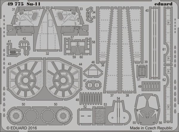 Sukhoi SU-11 Fishpot Interior