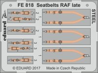 Seatbelts RAF late STEEL
