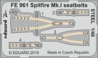 Supermarine Spitfire Mk.1 Seatbelt STEEL  (Tamiya)