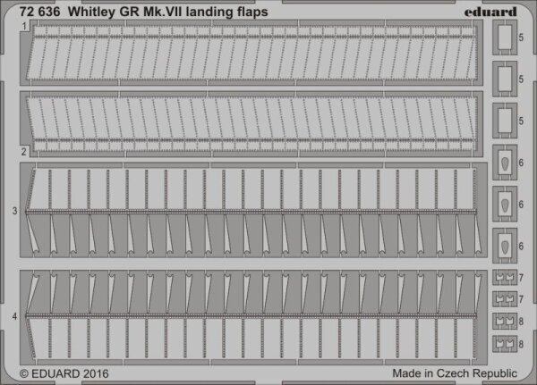 Armstrong-Whitworth Whitley Mk.VII landing flaps