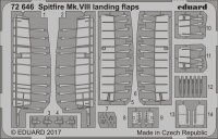 Supermarine Spitfire Mk.VIII landing flaps