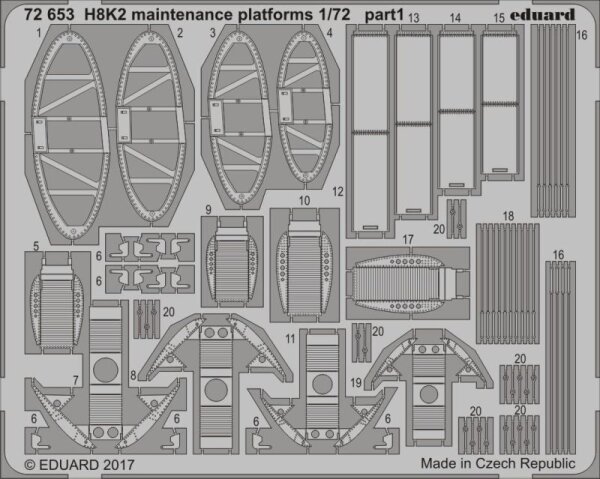 Kawanishi H8K2 Type 2 maintenance platforms