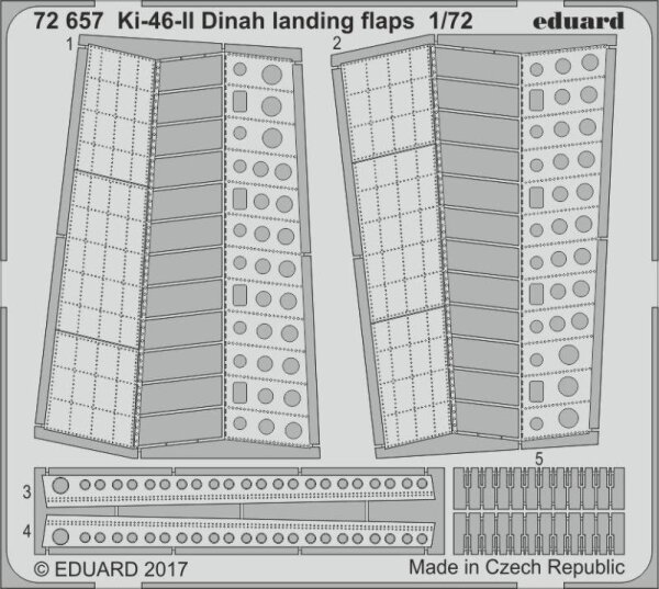 Mitsubishi Ki-46-II Dinah" Landing Flaps"