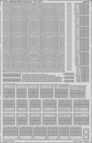 Vickers Wellington Mk.IA/C bomb bay