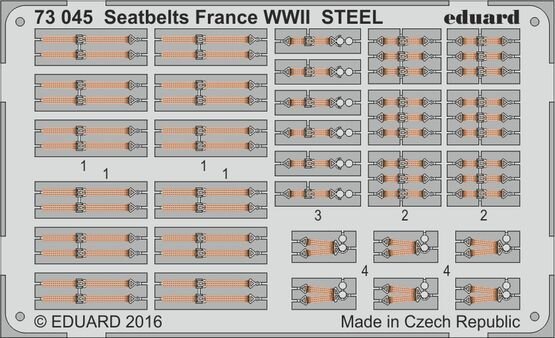 Seatbelts France WWII STEEL