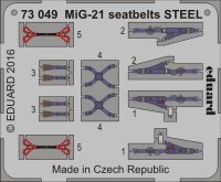 Mikoyan MiG-21 Seatbelts STEEL