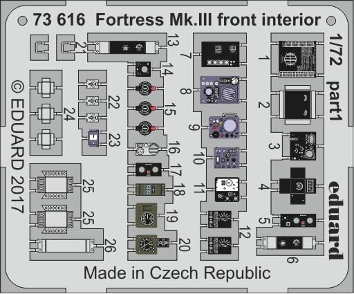 Boeing Fortress MK.III front interior