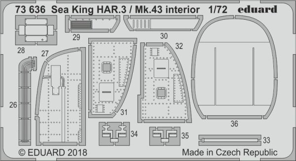 Westland Sea King Har Mk Interior Modellbauversand Hanke