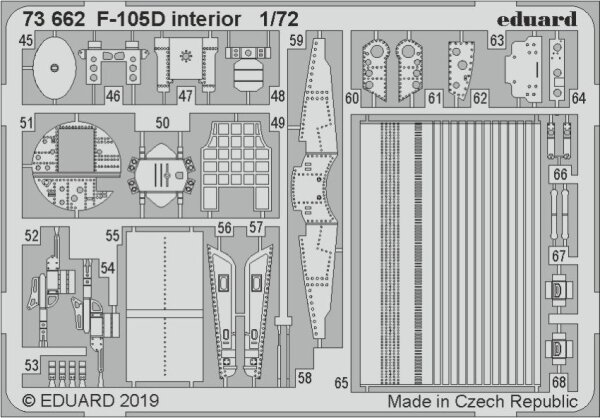 Republic F-105D Thunderchief interior