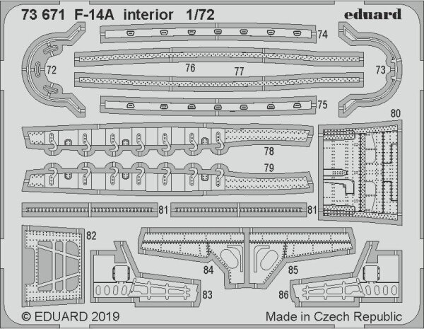 Grumman F-14A Tomcat interior