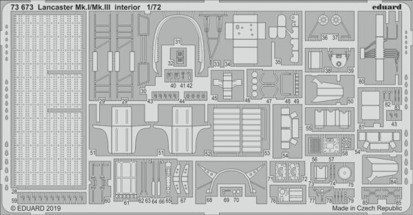 Avro Lancaster Mk.I/Mk.III interior