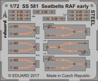 Seatbelts RAF early STEEL kits