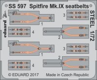 Supermarine Spitfire Mk.IXC/Mk.IXE seatbelts STEEL