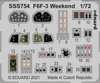 Grumman F6F-3 Hellcat Weekend - ZOOM (Eduard)