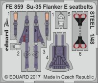 Sukhoi Su-35 Flanker E seatbelts STEEL