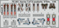 BAe Harrier T.2/T.4/T.8 seatbelts STEEL
