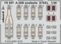 Douglas A-26B Invader seatbelts STEEL
