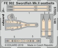 Fairey Swordfish Mk.II seatbelts STEEL