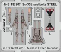 Sukhoi Su-35S Flanker E seatbelts STEEL