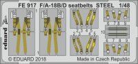 McDonnell-Douglas F/A-18B/D seatbelts STEEL