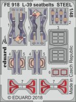 Aero L-39ZO/ZA Albatros seatbelts STEEL