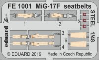 Mikoyan MiG-17F seatbelts STEEL