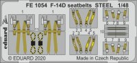 Grumman F-14D Tomcat seatbelts STEEL