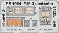 Grumman F4F-3 Hellcat seatbelts STEEL
