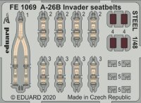 Douglas A-26B Invader seatbelts STEEL