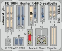 Hawker Hunter F.4/F.5 seatbelts STEEL