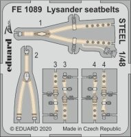 Westland Lysander seatbelts STEEL