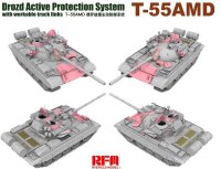 T-55 AMD Drozd APS w/ workable track links