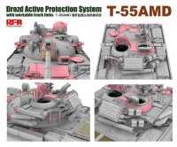 T-55 AMD Drozd APS w/ workable track links