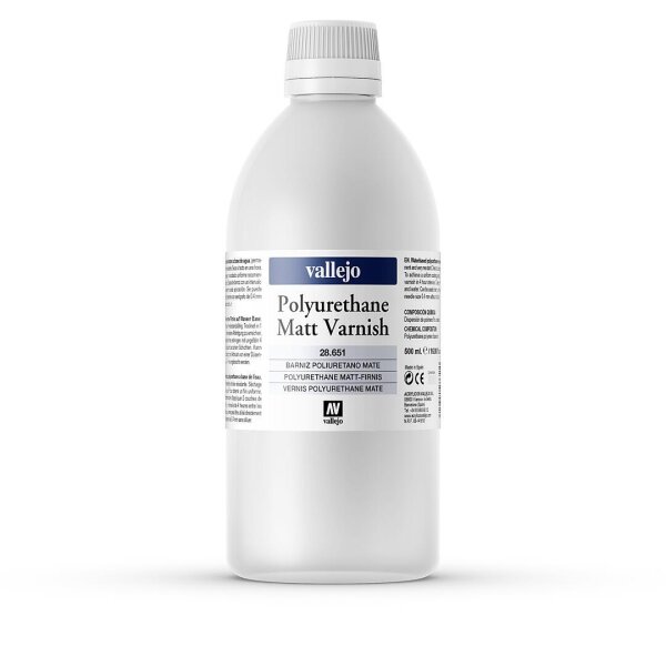 Polyurethan Mattlack (Klarlack matt) 500 ml