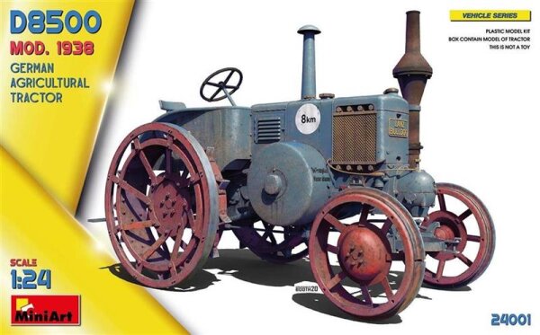1/24 German Agricultural Tractor D8500 Mod.1938 - Miniart 24001