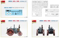1/24 German Agricultural Tractor D8500 Mod.1938 - Miniart 24001