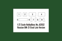 1/72 Russian BM-21 Grad Late Version