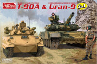 T-90A & Uran-9