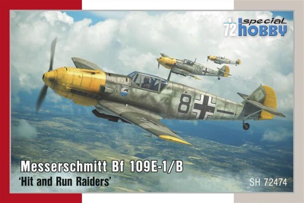 1/72 Messerschmitt Bf-109E-1/B "Hit and Run Raiders"