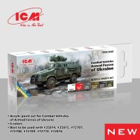 Acrylic paints set for Combat Vehicles Armed Forces of...