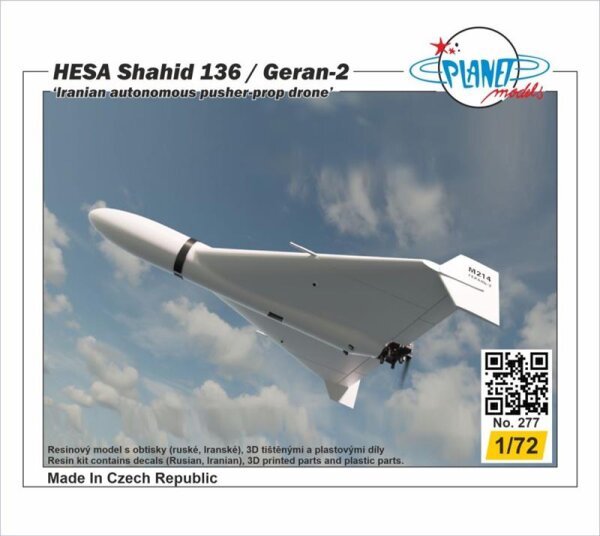 1/72 HESA Shahid 136 / Geran-2 Iranian Drone