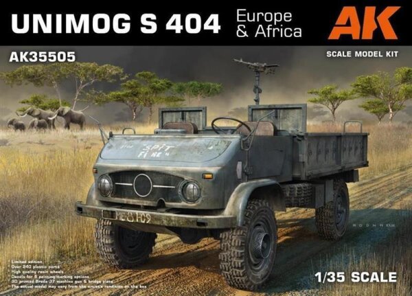 1/35 Unimog S404 Europa & Africa